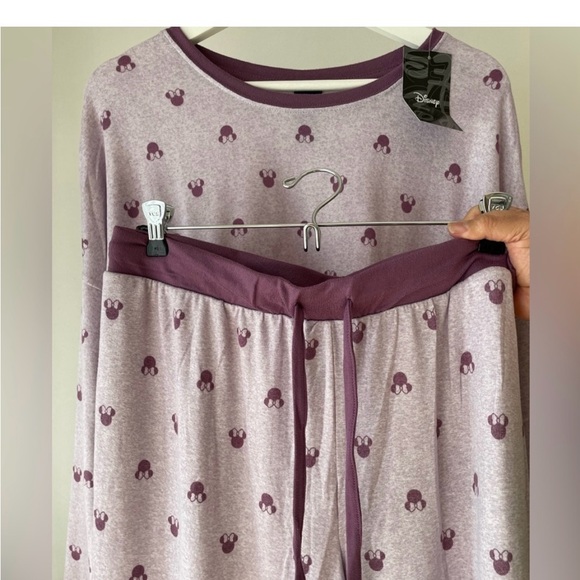 Disney maroon Pajama Set XL NWT, Women’s - Picture 1 of 10
